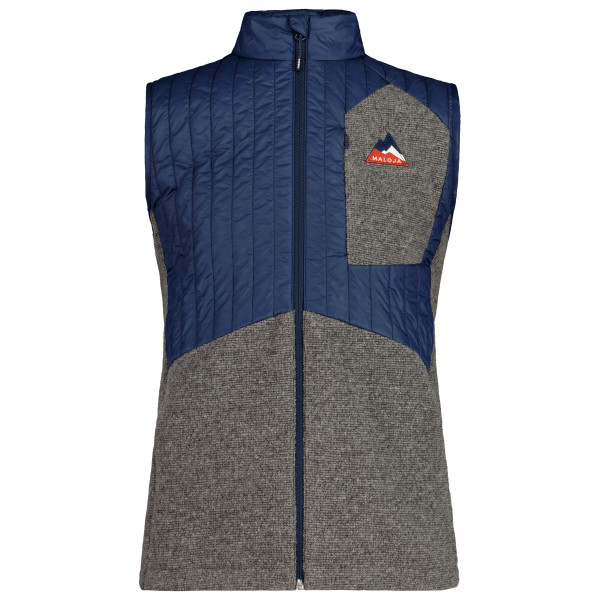 Image of Maloja - HirschM. - Wollgilet Gr L;M;S blau;grau
