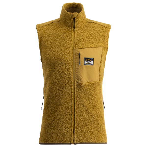 Image of Lundhags - Flok Wool Pile Vest - Wollgilet Gr M braun