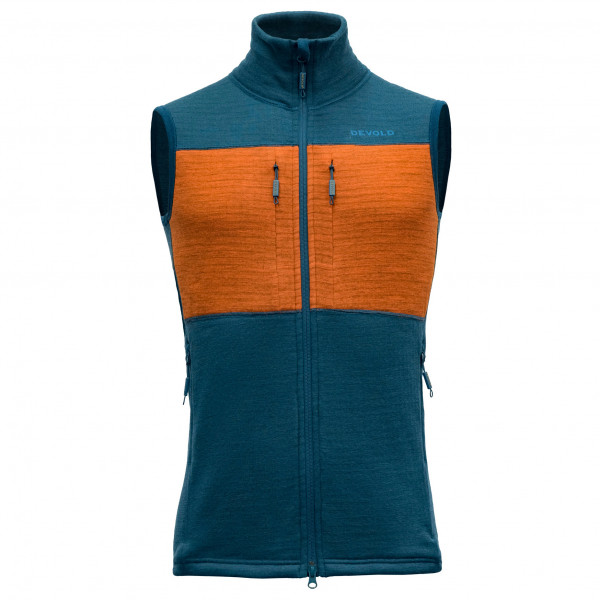 Image of Devold - Egga Grid Merino Vest - Merinogilet Gr L;M;XL schwarz