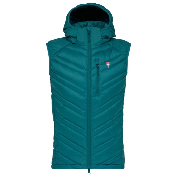 Grüezi Bag Lightful DownWool Vest Donzen bodywarmer turkoois Turquoise
