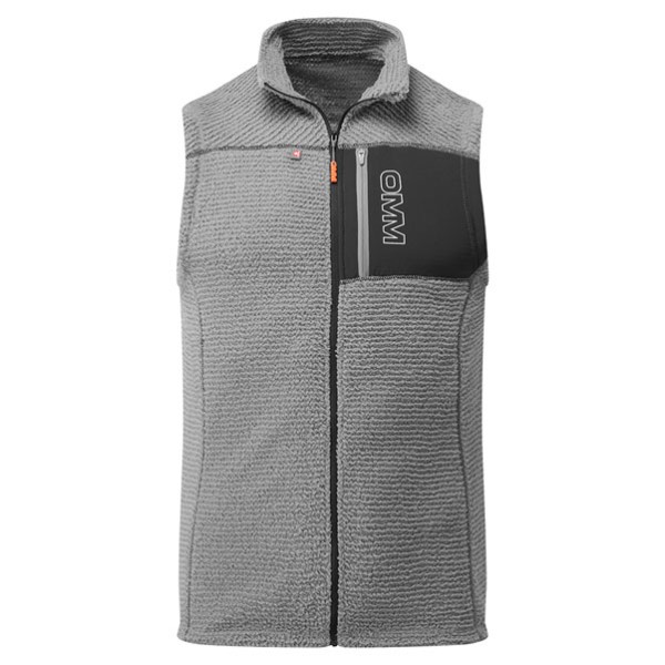 Image of OMM - Core Zipped Vest - Fleecegilet Gr M grau