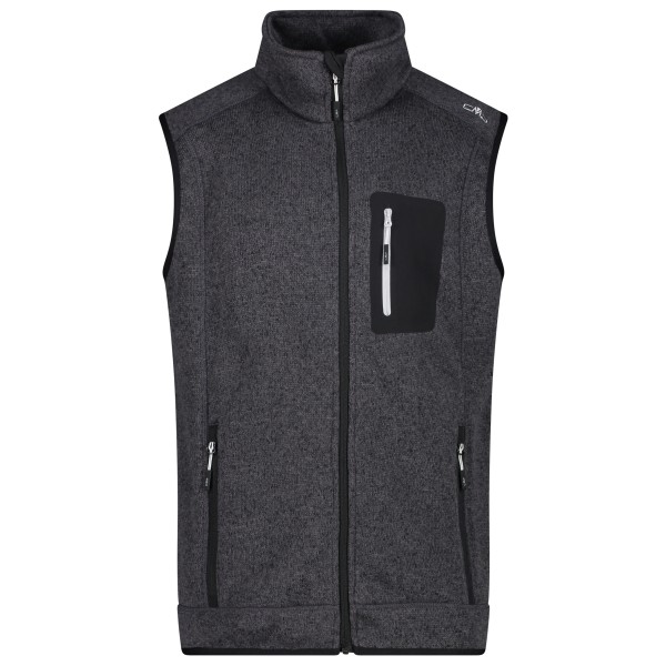 Image of CMP - Vest Jacquard Knitted - Fleecegilet Gr 46 grau