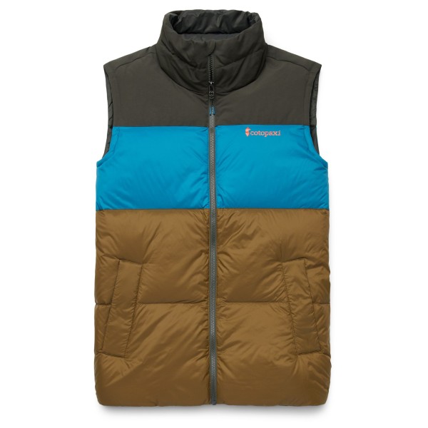 Image of Cotopaxi - Solazo Down Vest - Daunengilet Gr L;M;S;XL;XXL blau;braun;bunt