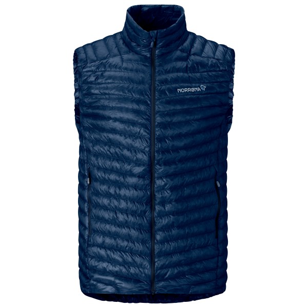 Image of Norrøna - Trollveggen Superlight Down800 Vest - Daunengilet Gr L blau