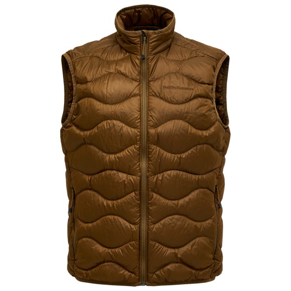 Peak Performance Helium Down Vest Donzen bodywarmer Bruin