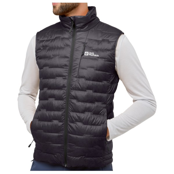 Image of Jack Wolfskin - Passamani Down Vest - Daunengilet Gr L;M;S;XL;XXL grau
