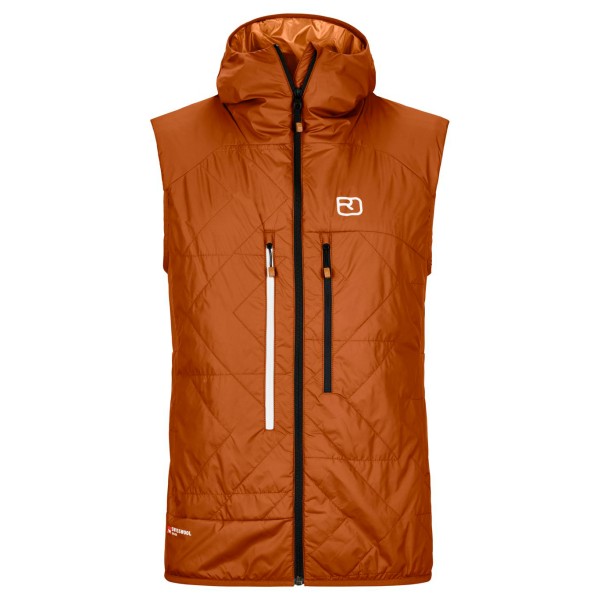 Image of Ortovox - Swisswool Piz Boè Vest - Wollgilet Gr L rot