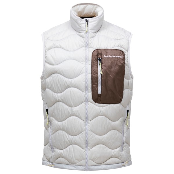 Peak Performance Helium Utility Down Vest Donzen bodywarmer Grijs