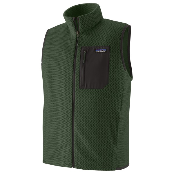 Patagonia R1 Air Vest Fleecebodywarmer Groen