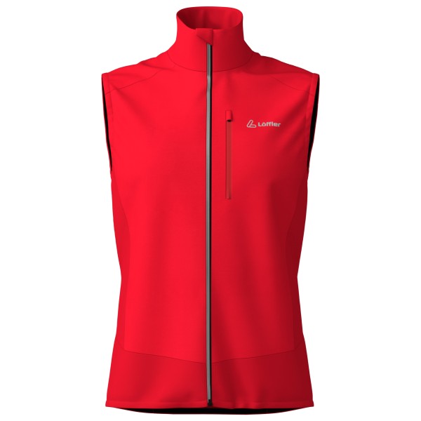 Löffler Vest Airblocc Light Softshellbodywarmer Rood