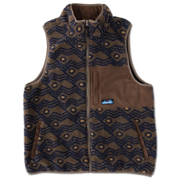 KAVU Cooper Fleecebodywarmer Zwart