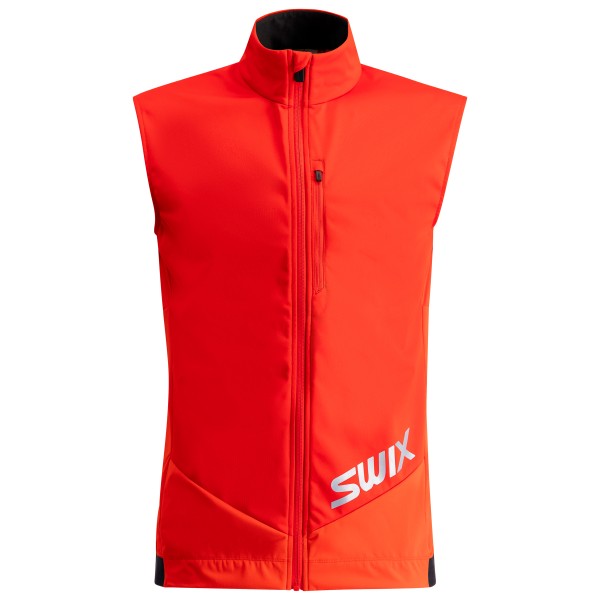 Swix Quantum Windstopper Vest Softshellweste Herren (Gr S |rot)