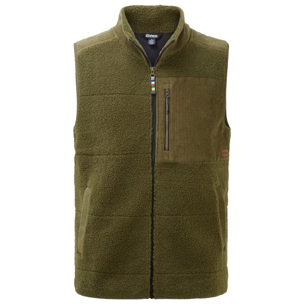 Fleeceweste Sherpa Rangeli Vest Herren (Gr S |oliv)