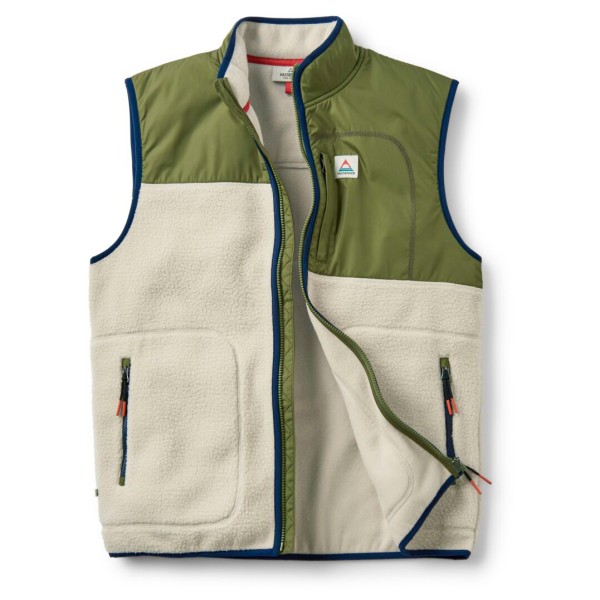 Passenger Offgrid Recycled Sherpa Fleece Vest Fleeceweste Men (Gr L |beige)