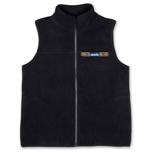 KAVU West Vest Fleecebodywarmer Zwart