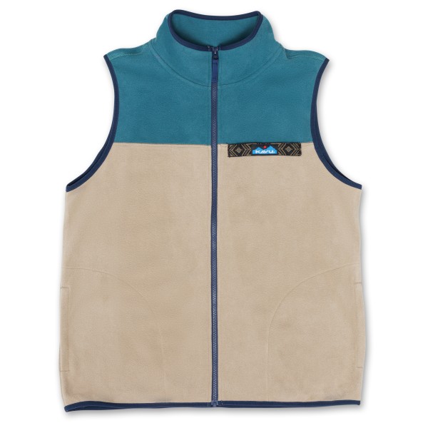 KAVU West Vest Fleecebodywarmer Beige