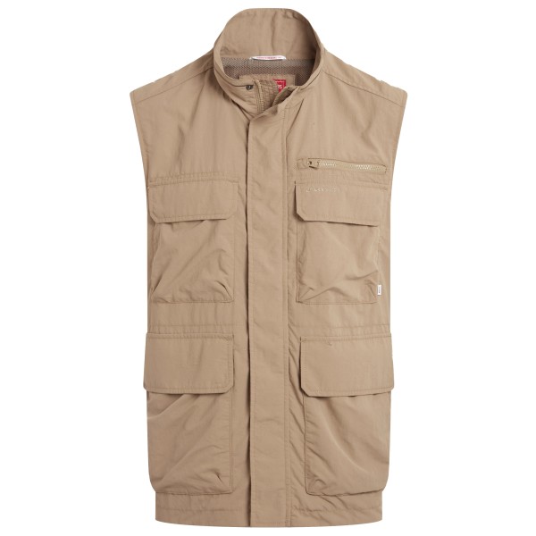 Kunstfaserweste Craghoppers Nosilife Adventure Gilet V Herren (Gr XL |beige)