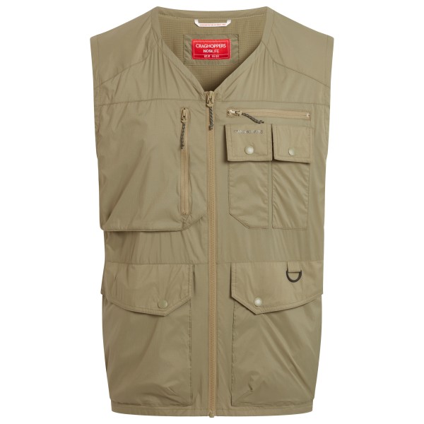 Craghoppers Nosilife Sebou Gilet Kunstfaserweste Herren (Gr XXL |beige)