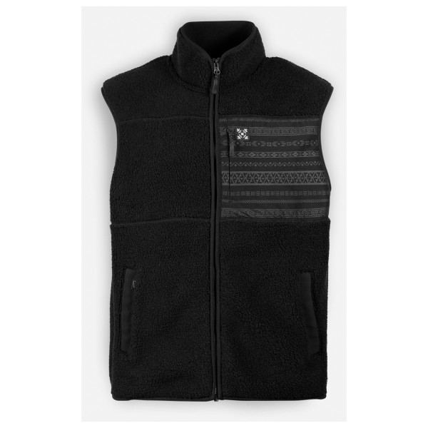 Oxbow Storm Sherpa Fleece Fleecebodywarmer Zwart