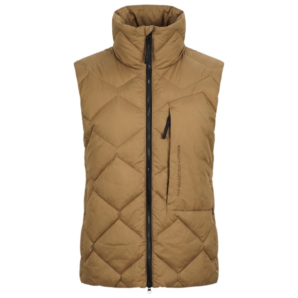 The Mountain Studio Ultralight Down Vest Donzen bodywarmer Bruin