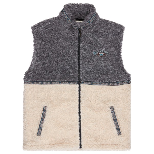 Billabong - Tombstone Vest - Fleecegilet Gr M beige/grau