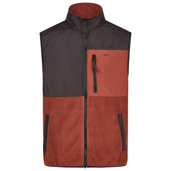 Iriedaily Auf Deck Fleece Vest Fleecebodywarmer Rood