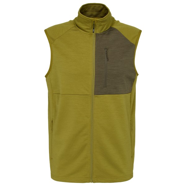 Stoic MerinoFleece270 KuolpaLightSt. III Vest Merinobodywarmer Olijfgroen