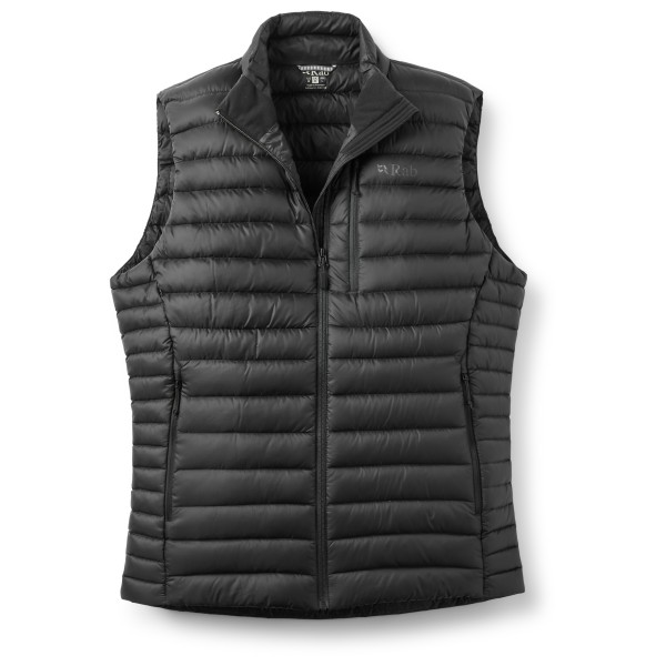 Rab Microlight Vest Donzen bodywarmer Zwart