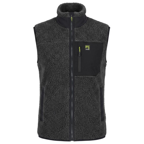 Karpos Moiazza Retrò Fleece Vest Fleecebodywarmer Zwart