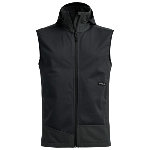 Ortovox Ortler Softshell Plus Vest Softshellbodywarmer Zwart