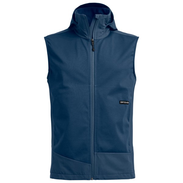 Ortovox Ortler Softshell Plus Vest Softshellbodywarmer Blauw