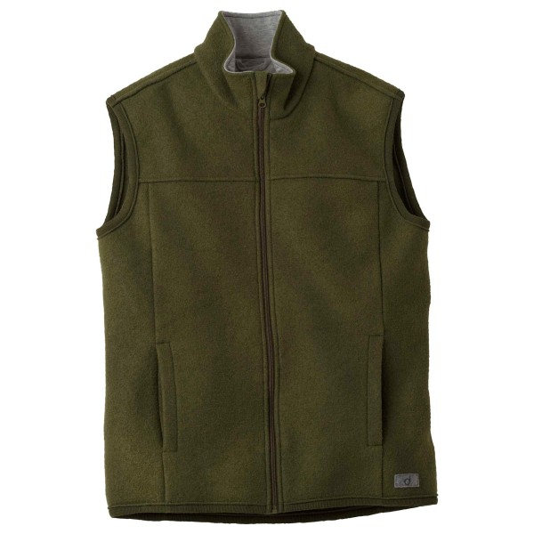 disana Weste Merinobodywarmer Olijfgroen