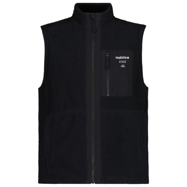 Maloja LavinoM. Fleecebodywarmer Zwart