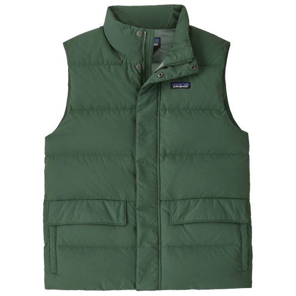 Patagonia Sisar Down Vest Donzen bodywarmer Olijfgroen