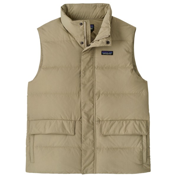 Patagonia Sisar Down Vest Donzen bodywarmer Beige