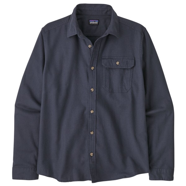 Patagonia - L/S LW Fjord Flannel Shirt - Hemd Gr XL blau/grau