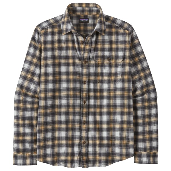 Image of Patagonia - L/S LW Fjord Flannel Shirt - Hemd Gr L;XL;XXL braun;bunt;grau
