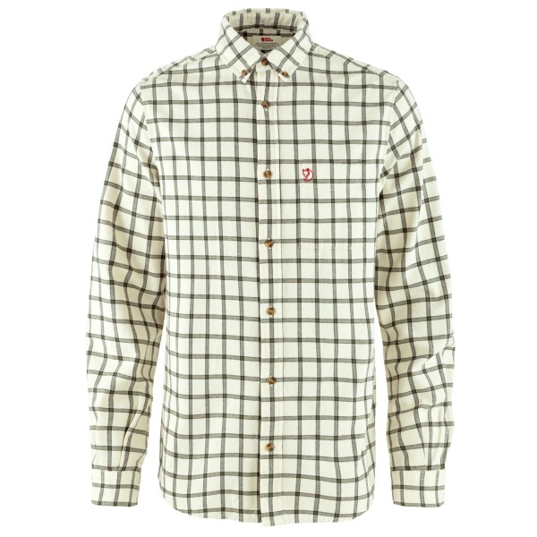 Fjällräven Övik Flannel Shirt Overhemd Wit