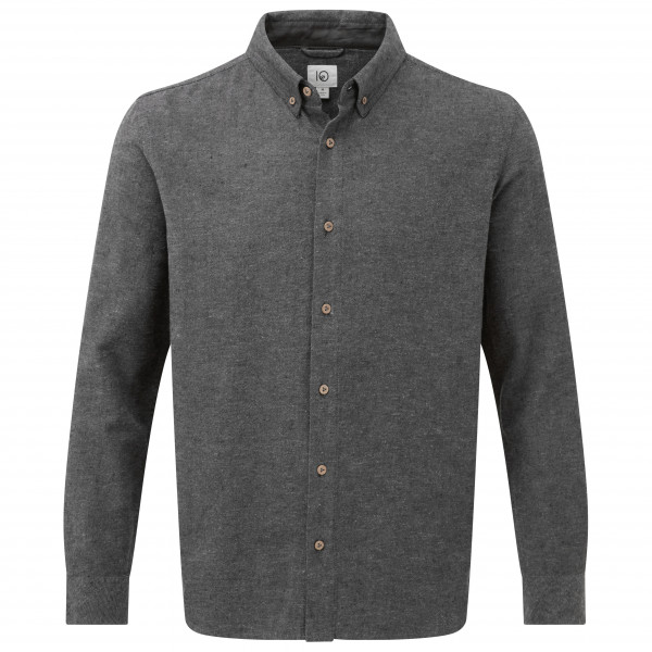 Image of tentree - Veddar Button Up L/S - Hemd Gr L;M;S;XL;XXL blau;oliv bei Bergfreunde.ch - der Outdoor Shop