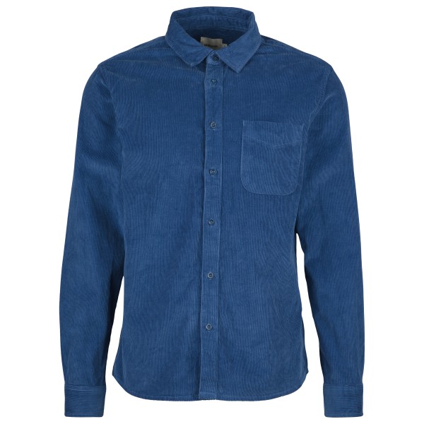 Image of DEDICATED - Shirt Varberg Corduroy - Hemd Gr L;M;S;XL;XXL blau;lila;rot;schwarz