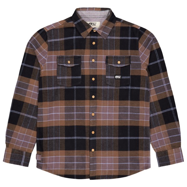 Picture – Hillsboro Shirt – Overhemd maat , Bruin
