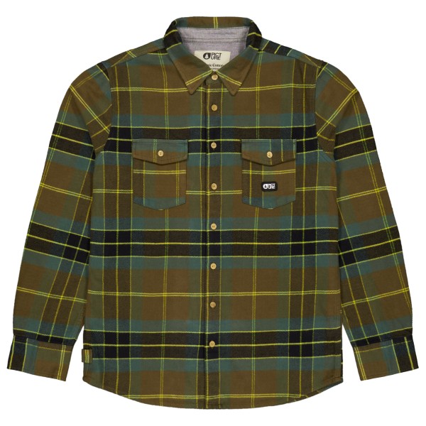 Hemd Picture Hillsboro Shirt Herren (Gr L |oliv)
