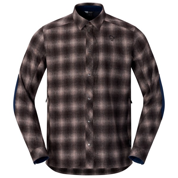 Image of Norrøna - Tamok Wool Shirt - Hemd Gr L;M;S;XL grau;oliv