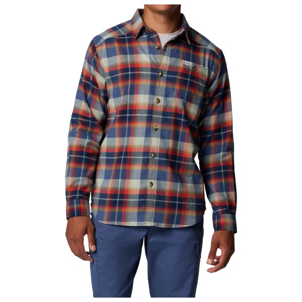 Image of Columbia - Cornell Woods Flannel Long Sleeve Shirt - Hemd Gr L bunt