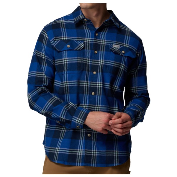 Columbia Flare Gun Stretch Flannel Hemd Men (Gr L |blau)