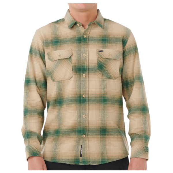 Image of Rip Curl - Count Flannel Shirt - Hemd Gr L;M;S;XL;XXL braun;bunt