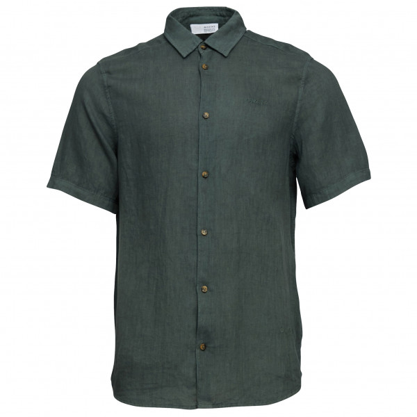 Image of Mazine - Leland Linen Shirt - Hemd Gr M;S;XL;XXL braun/beige;türkis;weiß/beige