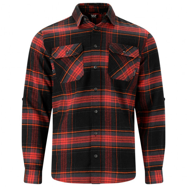 Image of Whistler - Jamba Flannel Shirt - Hemd Gr 3XL;5XL;L;M;S;XL;XXL blau;braun;oliv;schwarz;schwarz/grau