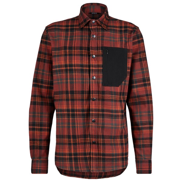 Image of Stoic - MMXX.Locksta Flannel Shirt - Hemd Gr 3XL;L;M;S;XL;XXL blau;braun;oliv