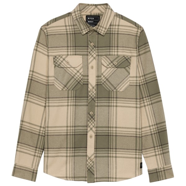 Image of FOX Racing - Traildust Flannel - Hemd Gr L beige